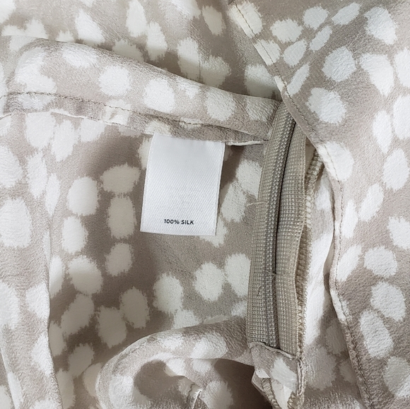 Halogen Small Silk Abstract Dot Tank Nordstrom (I) - Picture 5 of 9